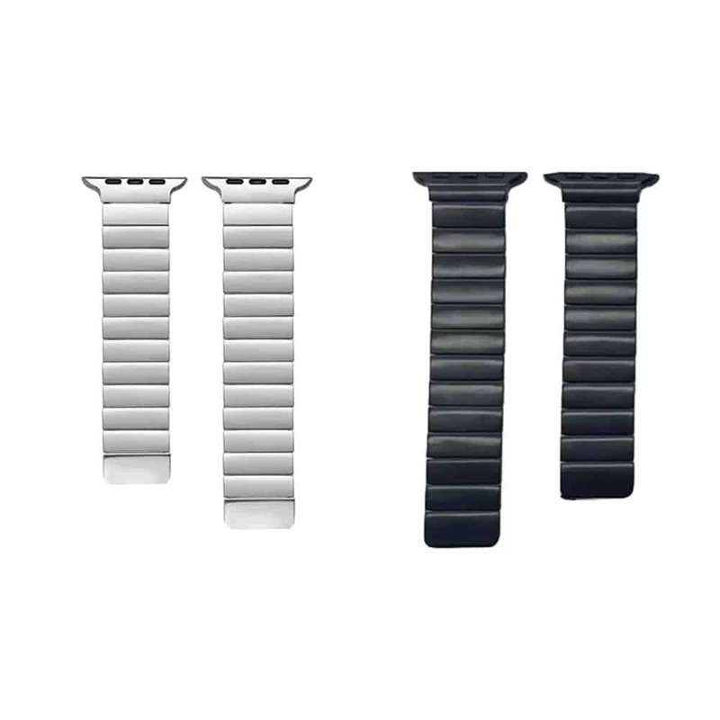 Killer Deals Stainless Steel Magnetic watch band for Apple watch 38/40/41mm - Black