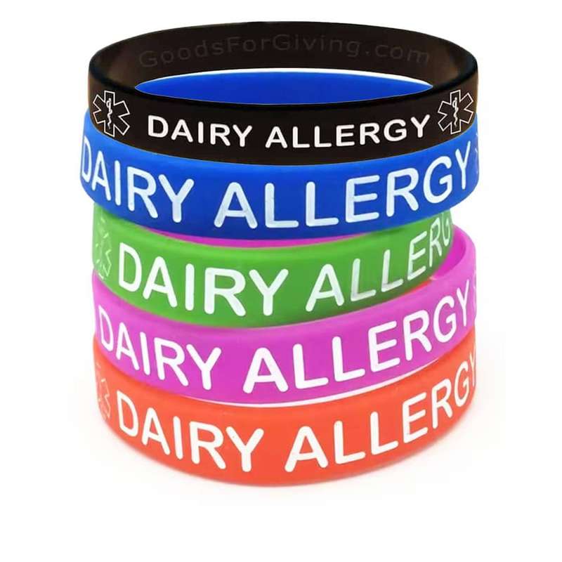 Killer Deals Dairy Allergy Bracelet,5pcs/set size:(18cm)