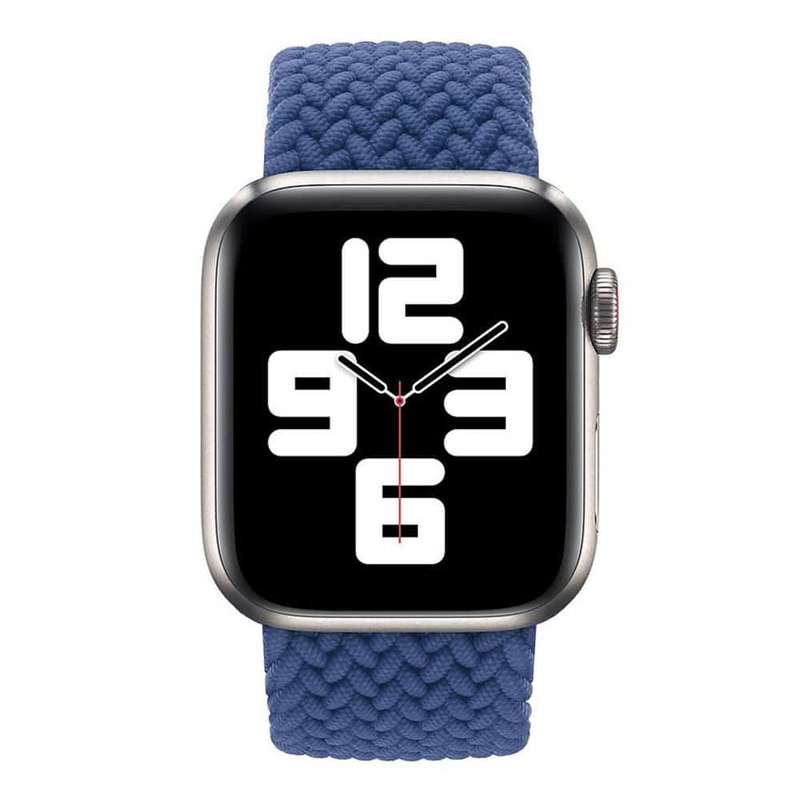 38/40/41mm Apple Watch elastic nylon strap - Navy (156mm)
