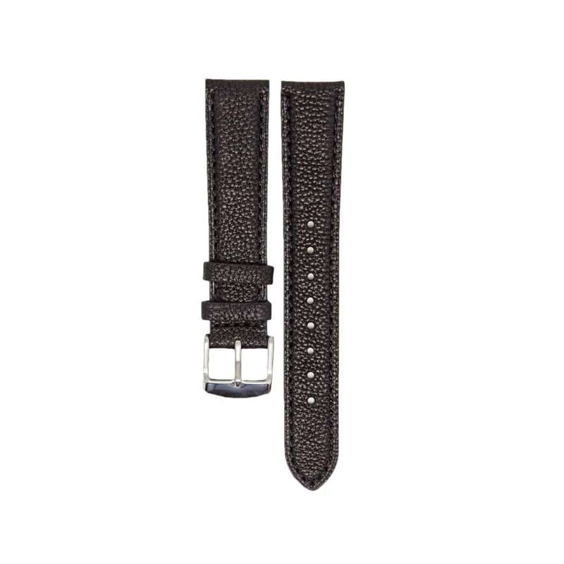 Killer Deals 18mm Garmin Vivoactive 3S/4S genuine leather strap - Black