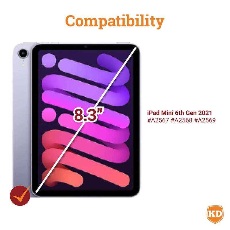 Killer Deals Protective Cover for Pad Mini 6 6th Gen 2021 A2567/ A2568/ A2569