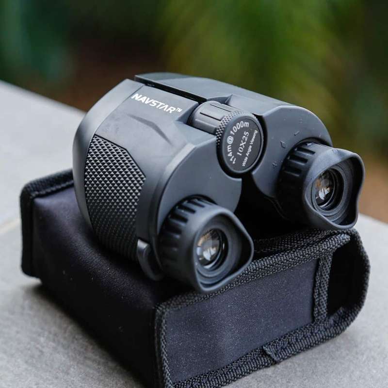 Killer Deals Navstar 10x25MM Outdoor/Bird Watching/Nature Compact Zoom Mini-Binoculars