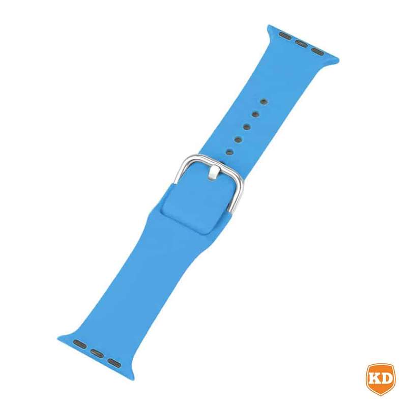 Killer Deals Silicone Strap for 42/44/45/49mm Apple Watch- Frost Blue