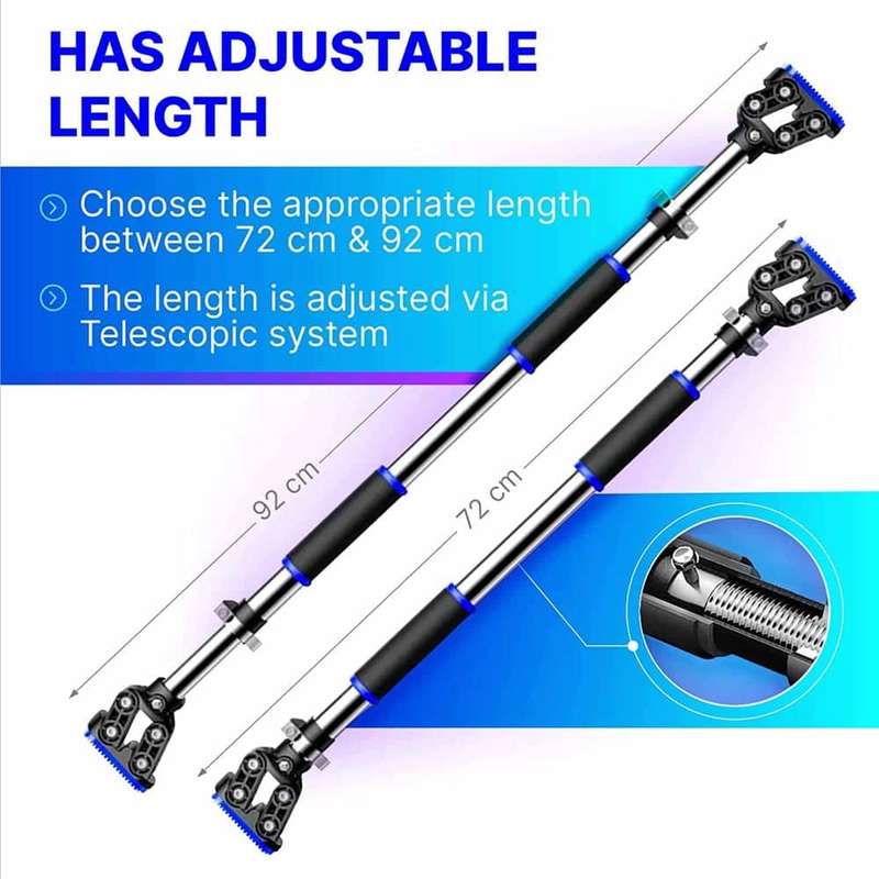 Killer Deals Doorway Pull-Up Bar Upper Body Chin Up Workout Fitness Gym