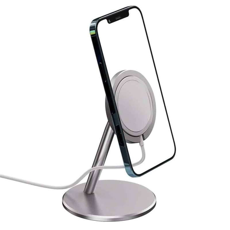 Killer Deals Wireless Magsafe Aluminium Stand Compatible with Apple iPhone