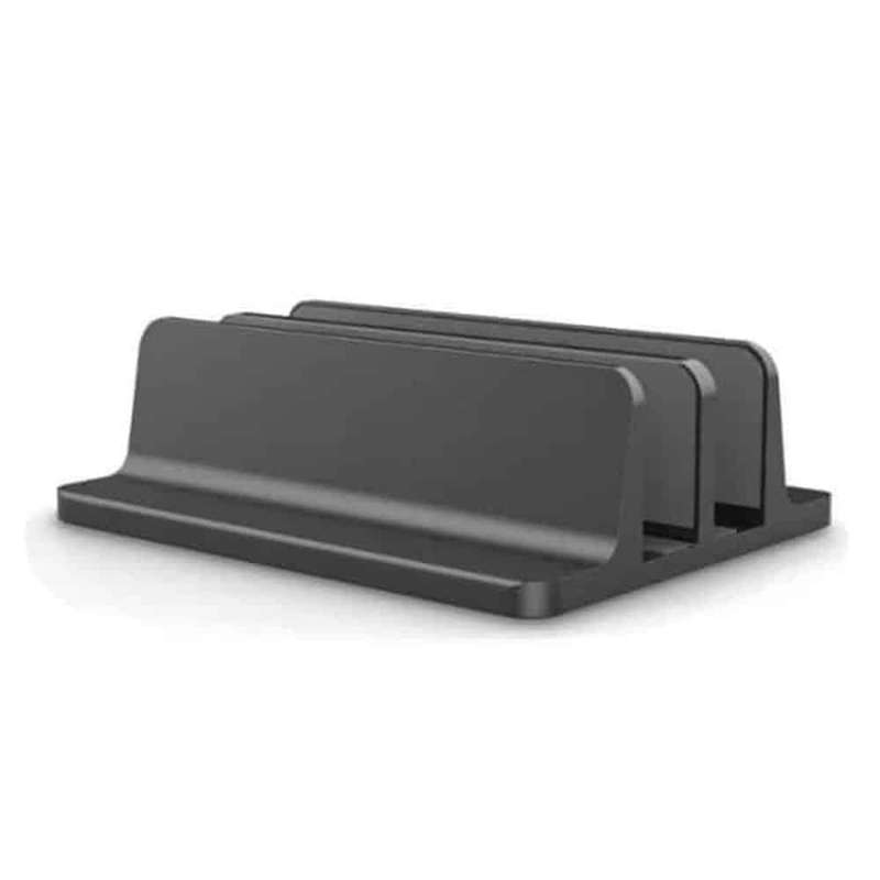 Killer Deals Aluminum Double Vertical Desktop Laptop Tablet Stand