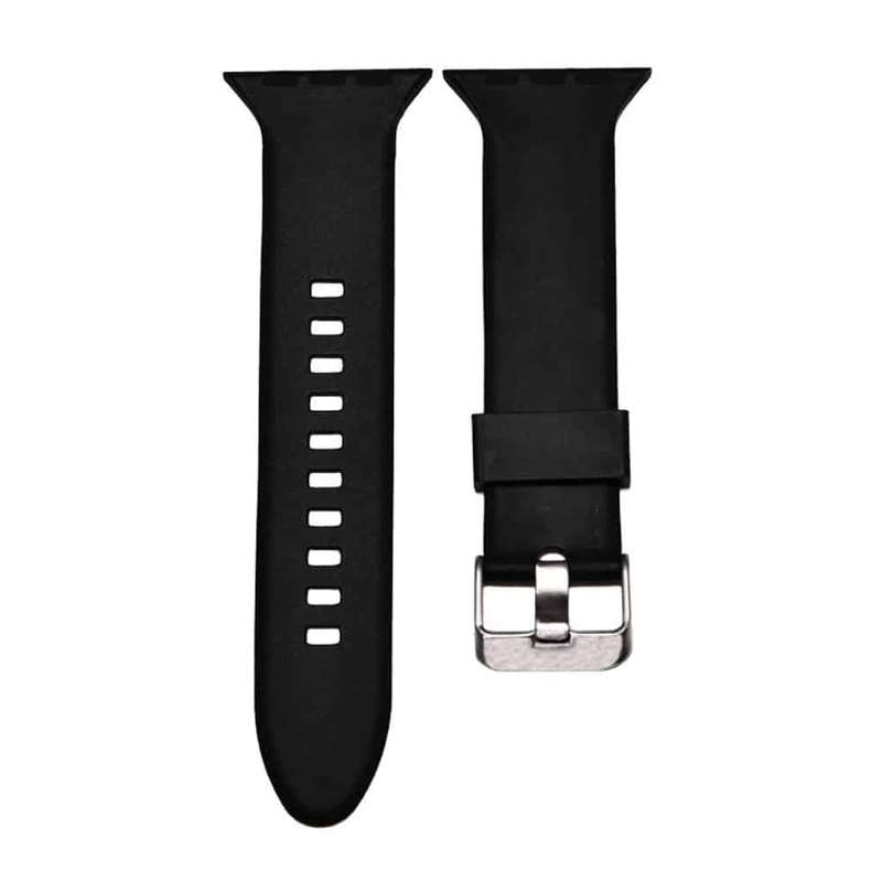 Killer Deals Silicone Strap for 42/44/45/49mm Apple Watch - Black