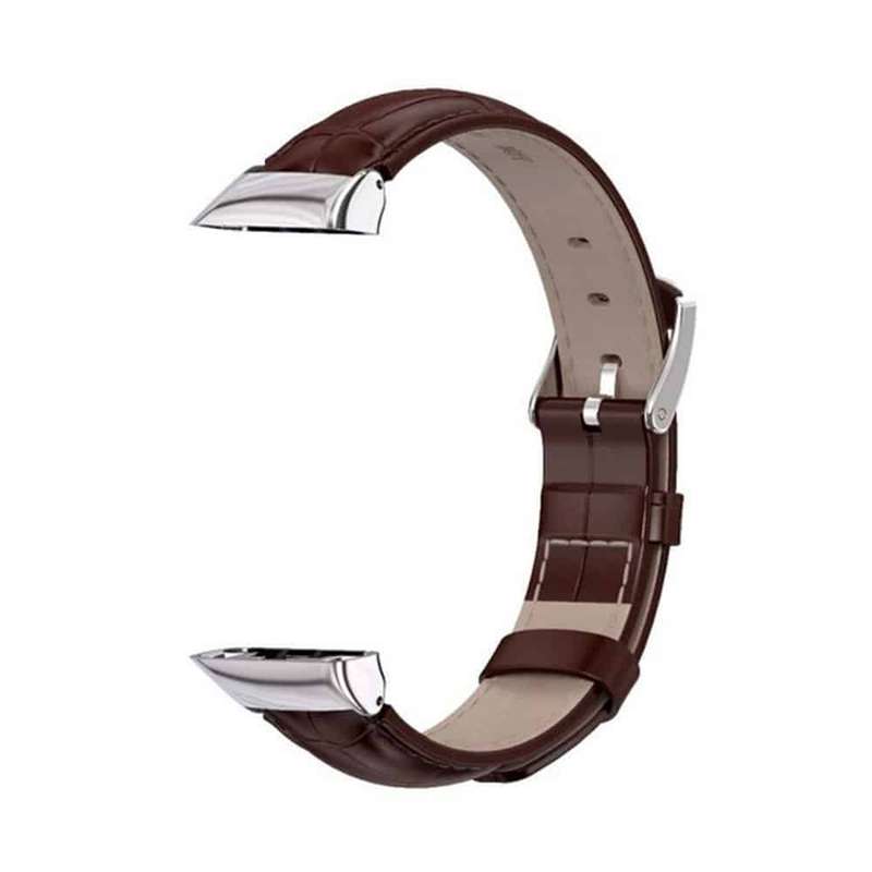 Killer Deals Leather Band for Huawei band 6 - Brown