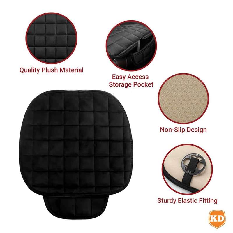 Killer Deals Office Garming Car Seat Cover- Winter Warm, Anti-Slip, Breathable