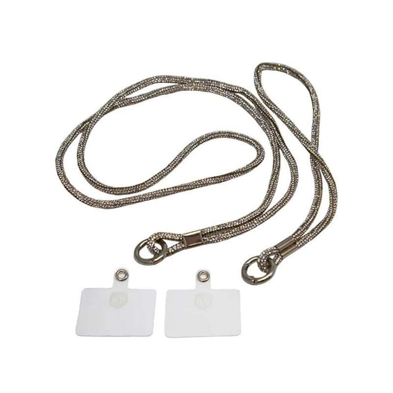 Universal Cell Phone Diamond Lanyard Compatible with all smart phone - 1x Diamond Nylon Neck Str...