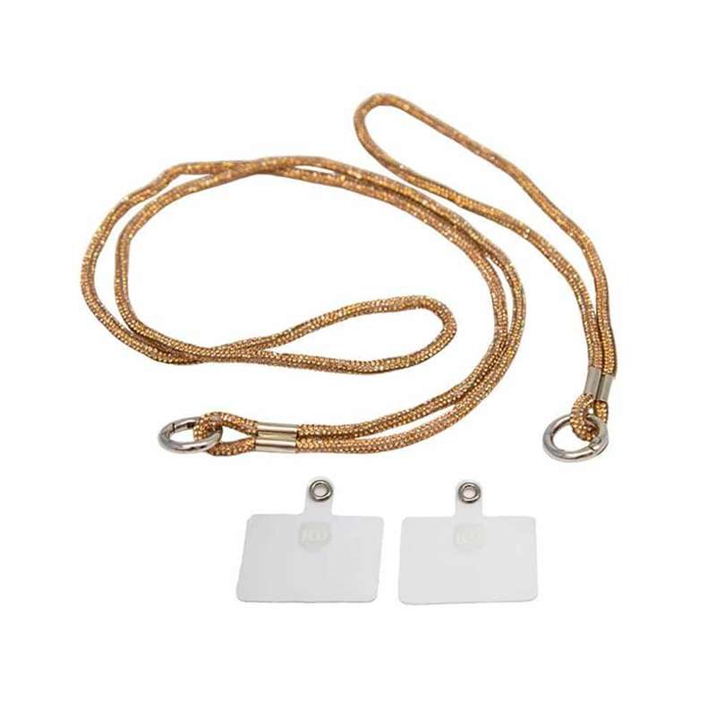 Universal Cell Phone Diamond Lanyard Compatible with all smart phone - 1x Diamond Nylon Neck Str...