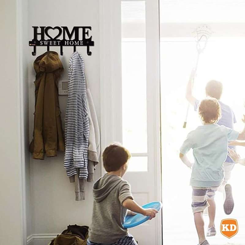 Wall Mounted Home Experience Key Holder Organizer Hook Hanger Rack