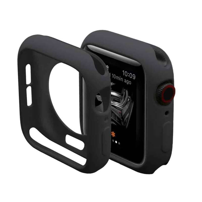 Killer Deals Silicone Protective Case for 42mm Apple Watch- Black