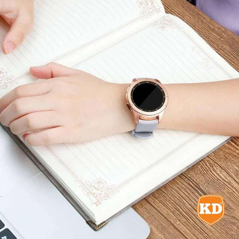 Killer Deals 20mm Silicone Strap for Samsung Galaxy Watch/ Gear Sport- Grey