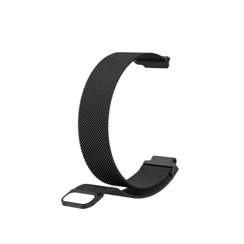 Milanese Strap for Garmin Forerunner 220/230/235 (M/L)- Black
