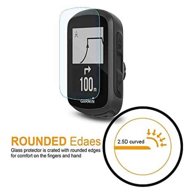 Killer Deals Tempered Glass Screen Protector for Garmin Edge 130 x2 Combo