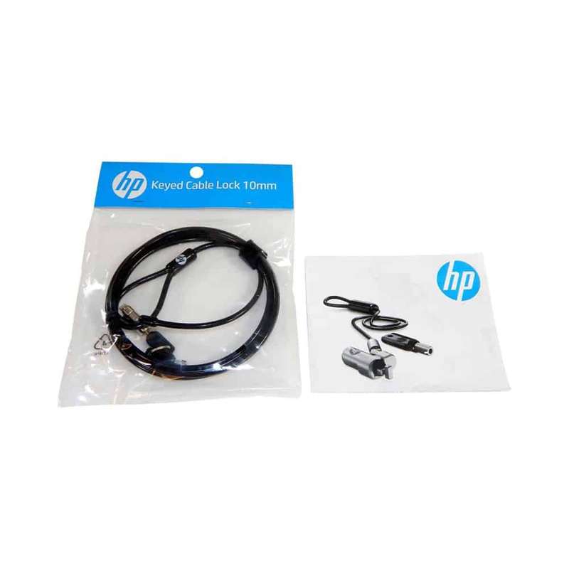 HP Keyed Cable Lock 10mm T1A62AA