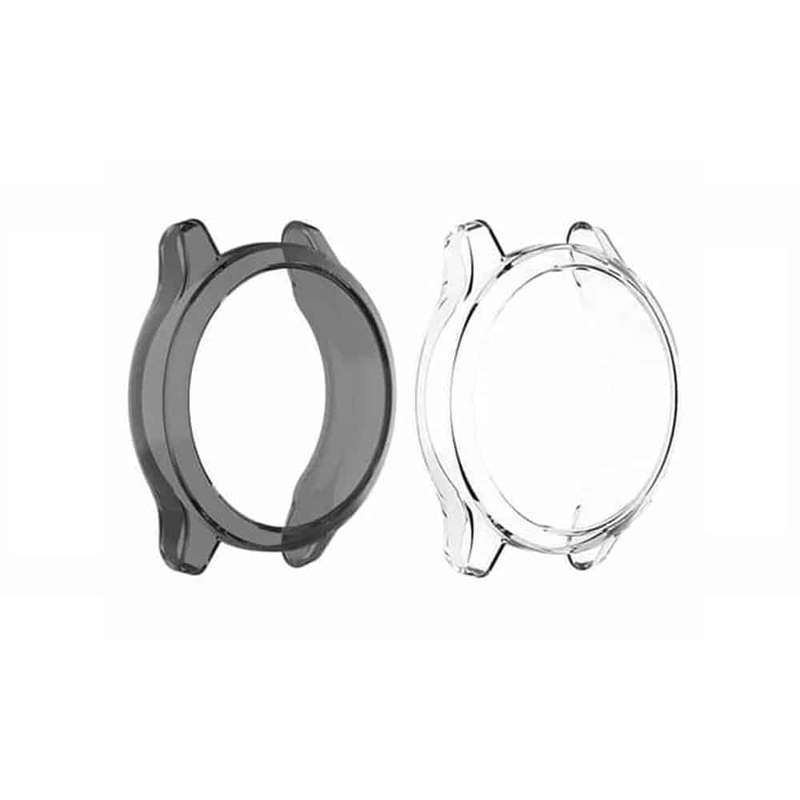 Killer Deals TPU case for Garmin Vivomove 3S-Black+ Clear - Combo