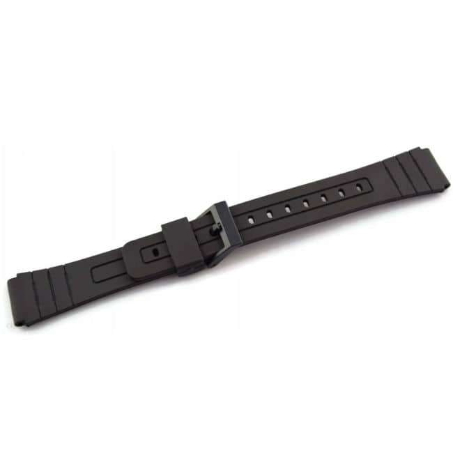 Killer Deals 14mm Universal Watch Silicone Strap Replacement Band- Black
