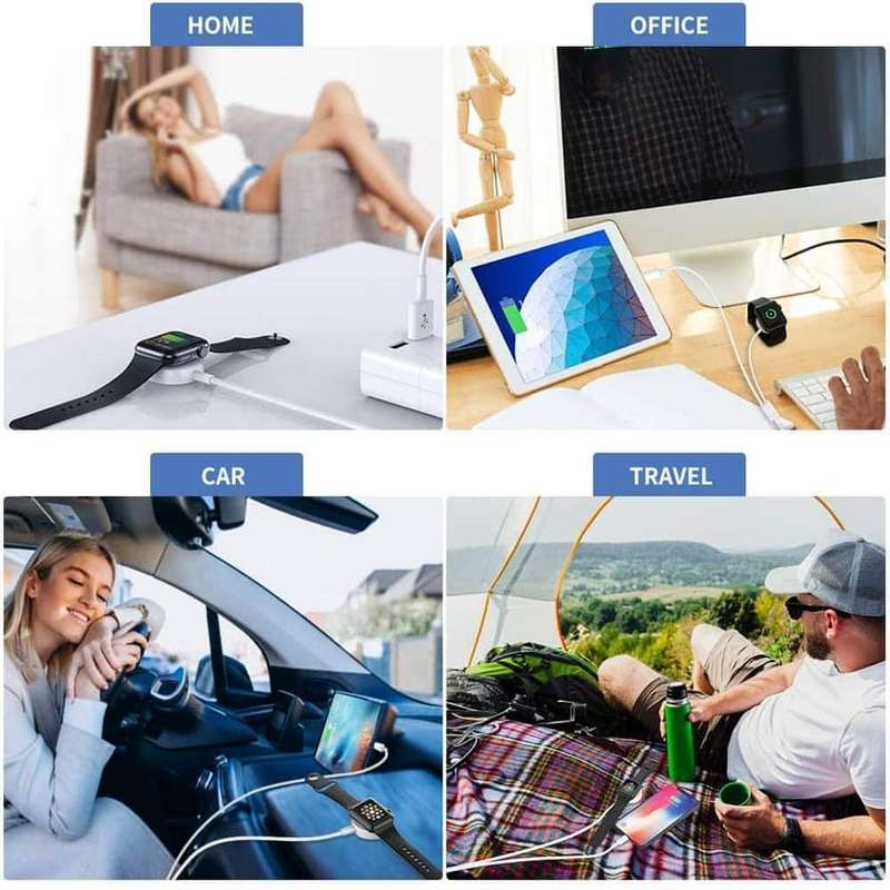 Killer Deals Magnetic Wireless Charger Cable for Apple Watch/ iPhone/ iPad