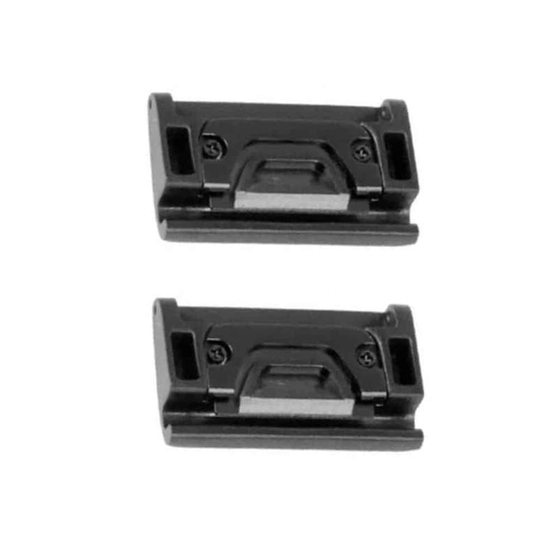 Killer Deals 20mm Steel Adapter Connectors for Garmin Fenix 5S- Silver