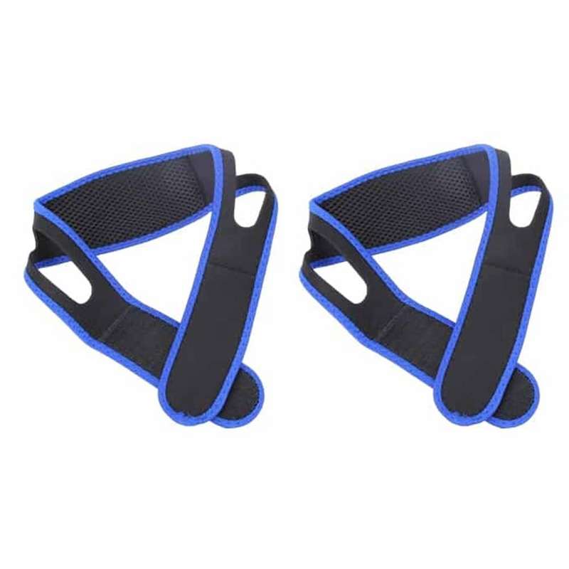 Killer Deals Adjustable Stop Snoring Chin Strap Peaceful Sleeping Device -2 Pack Combo