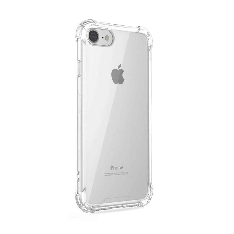 Killer Deals Shockproof Gel Back Cover Phone Case for iPhone 7+ (Clear)