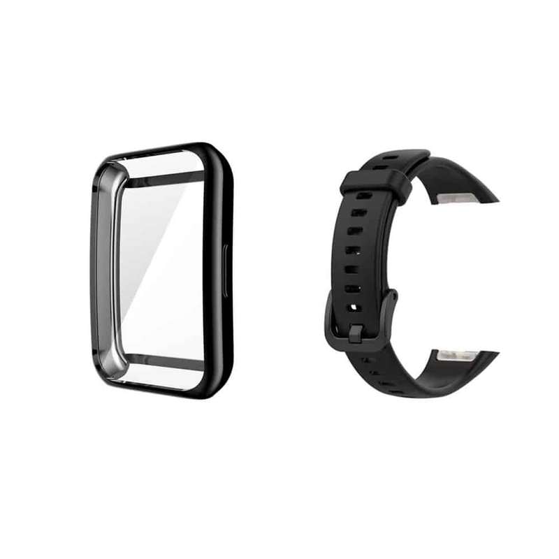 Killer Deals Shockproof Replacement Protective TPU Case for Huawei Band 6 - Black and replacement...