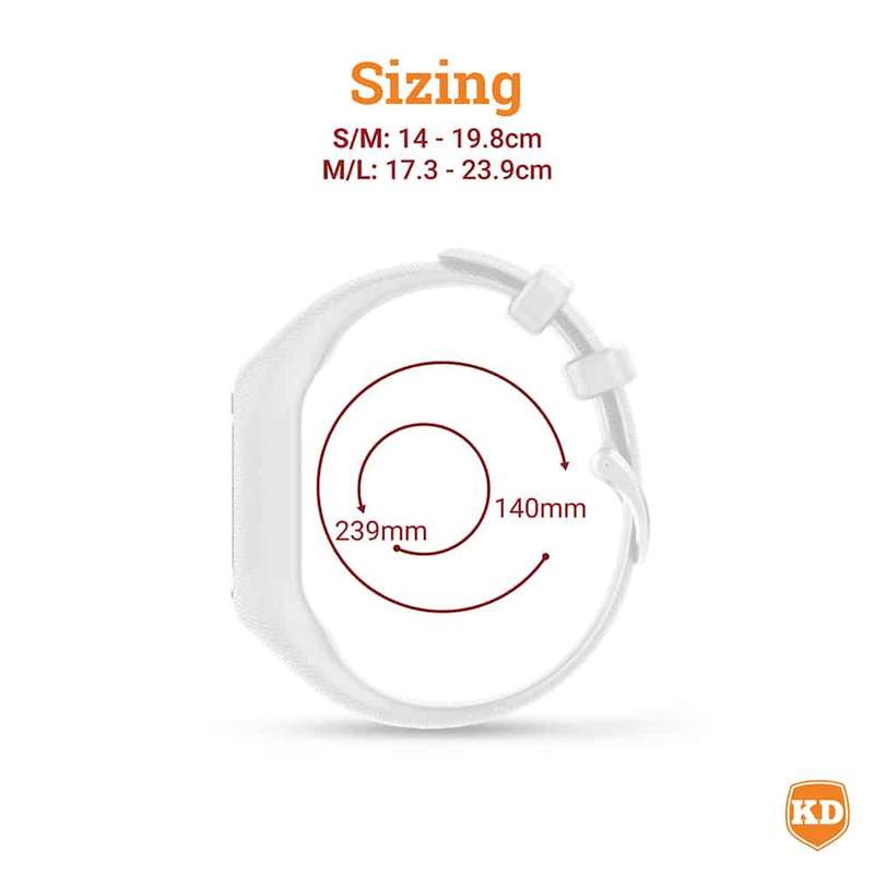 Killer Deals Silicone Strap for Garmin Vivosmart 5 (S/M) - Apricot