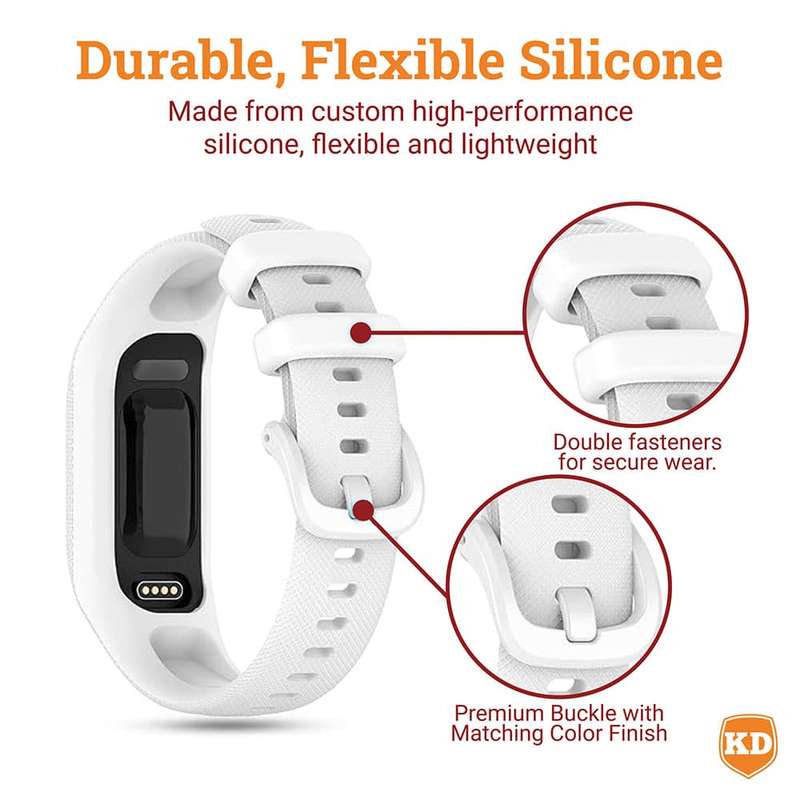 Killer Deals Silicone Strap for Garmin Vivosmart 5 (S/M) - Apricot