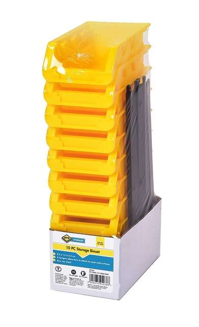 MTS STORAGE 10PC STORAGE BIN SET (10)