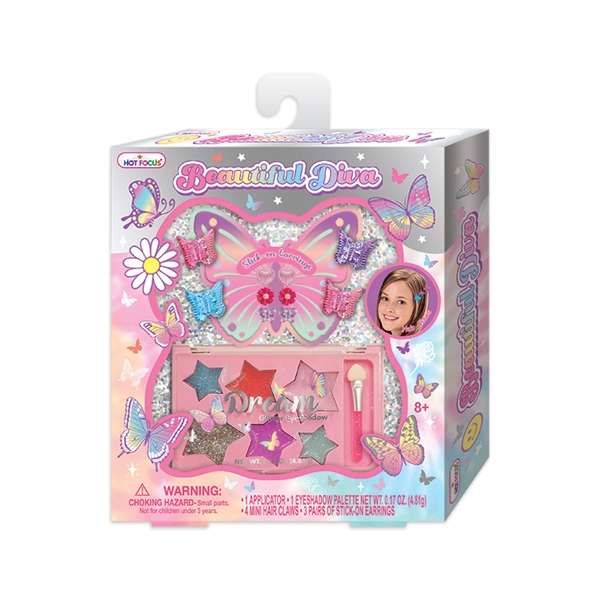 Hot Focus Tye Dye Butterfly Beautiful Diva
