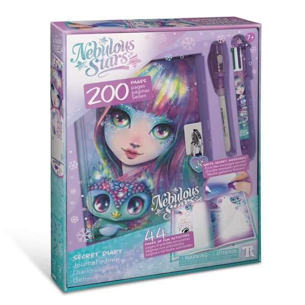 Nebulous Stars Secret Diary Isadora - Lock & Key Journal & Activity Book
