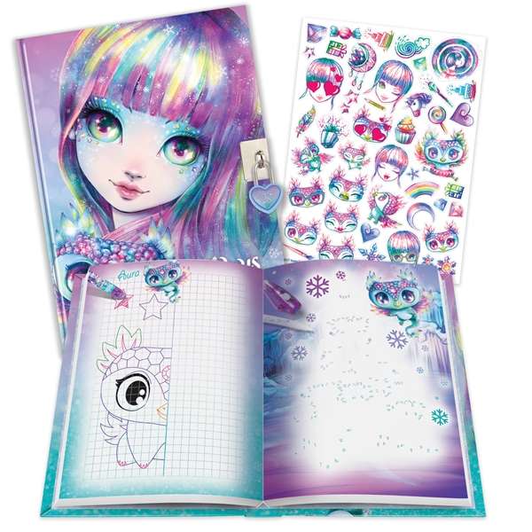 Nebulous Stars Secret Diary Isadora - Lock & Key Journal & Activity Book