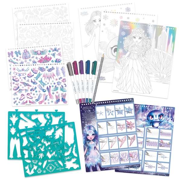 Nebulous Stars Creative Sketchbook Iceana with Metallic Ink Gel Pens