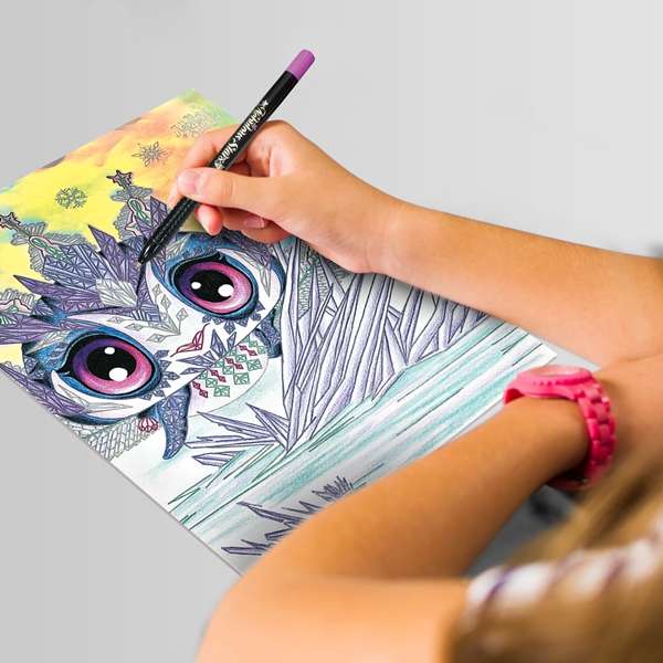 Nebulous Stars Creative Sketchbook Iceana with Metallic Ink Gel Pens