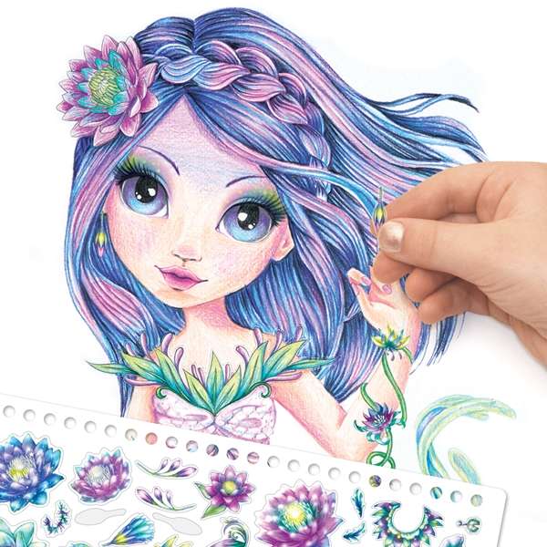 Nebulous Stars Creative Sketchbook Nenuphia incl Pencils