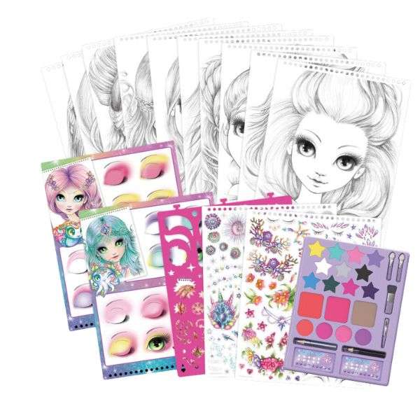 Nebulous Stars Cristalia Makeup Artist Book Set - Learn Makeup Techniques