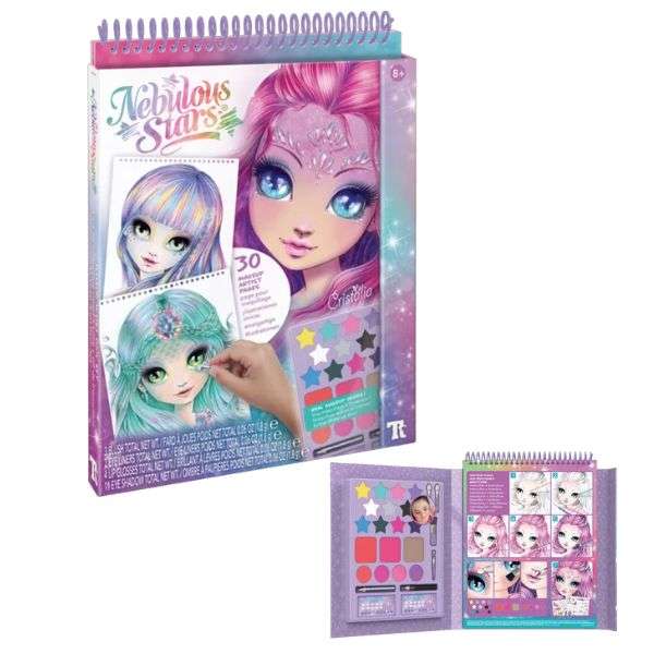 Nebulous Stars Cristalia Makeup Artist Book Set - Learn Makeup Techniques