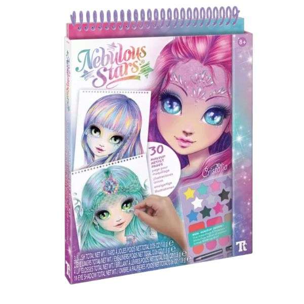 Nebulous Stars Cristalia Makeup Artist Book Set - Learn Makeup Techniques