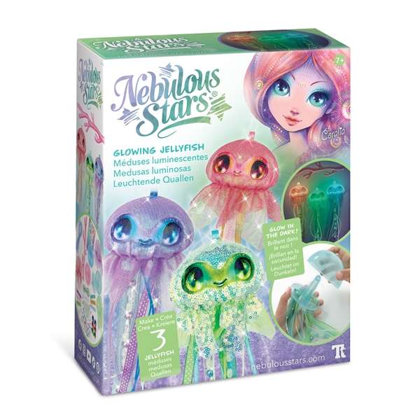 Nebulous Stars Glowing Jellyfish Coralia - Glow in the Dark Craft Kit