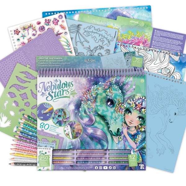 Nebulous Stars Creative Sketchbook Fantasy Horses Ariaz