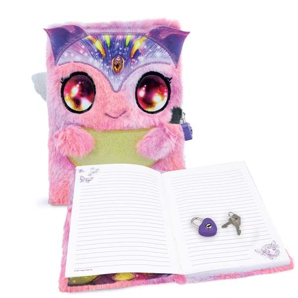 Fuzzy Diary Lumina by Nebulous Stars  Soft Locked Secret Diary for Kids