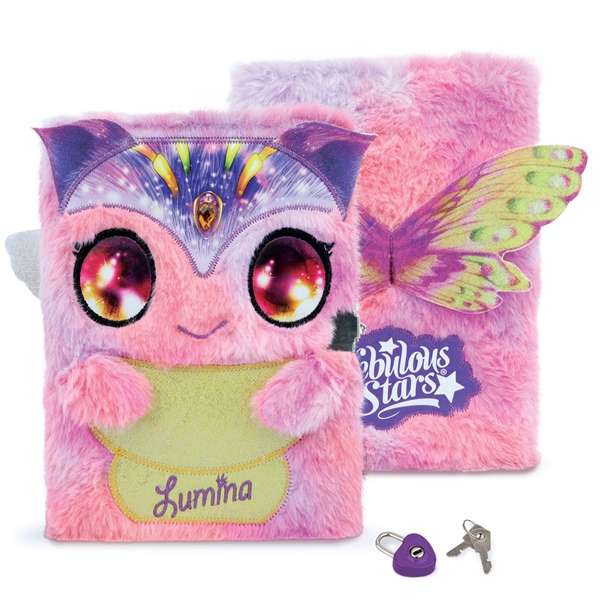 Fuzzy Diary Lumina by Nebulous Stars  Soft Locked Secret Diary for Kids