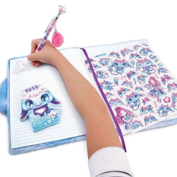 Nebulous Stars Fuzzy Notebook A4 Agatha - Inspire Creativity & Journaling