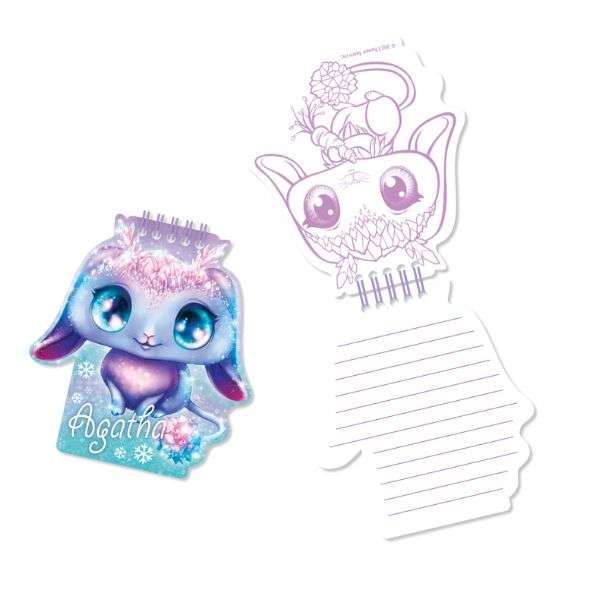 Nebulous Stars Fuzzy Notebook A4 Agatha - Inspire Creativity & Journaling