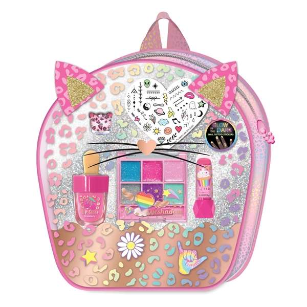 Hot Focus Leopard Glamz Beauty Bag
