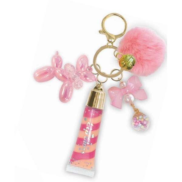 Hot Focus Trendy Lip Gloss with Key Chain