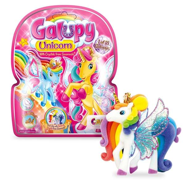 Craze Galupy Foilbag Unicorn Display 24 Pieces