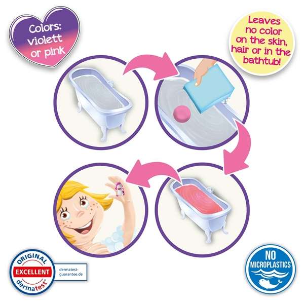 Craze Inkee Bathtime Toys Unicorn Display 8 Pieces
